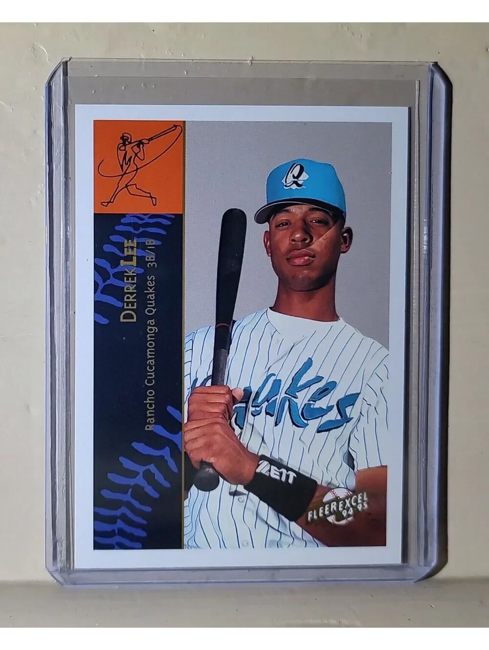 Derek Lee 1994-95 Fleer Excel MLB #286 Baseball Card Rancho Cucamonga Quakes